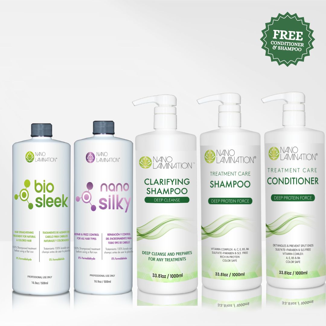 Blonde-Safe Straightening Kit