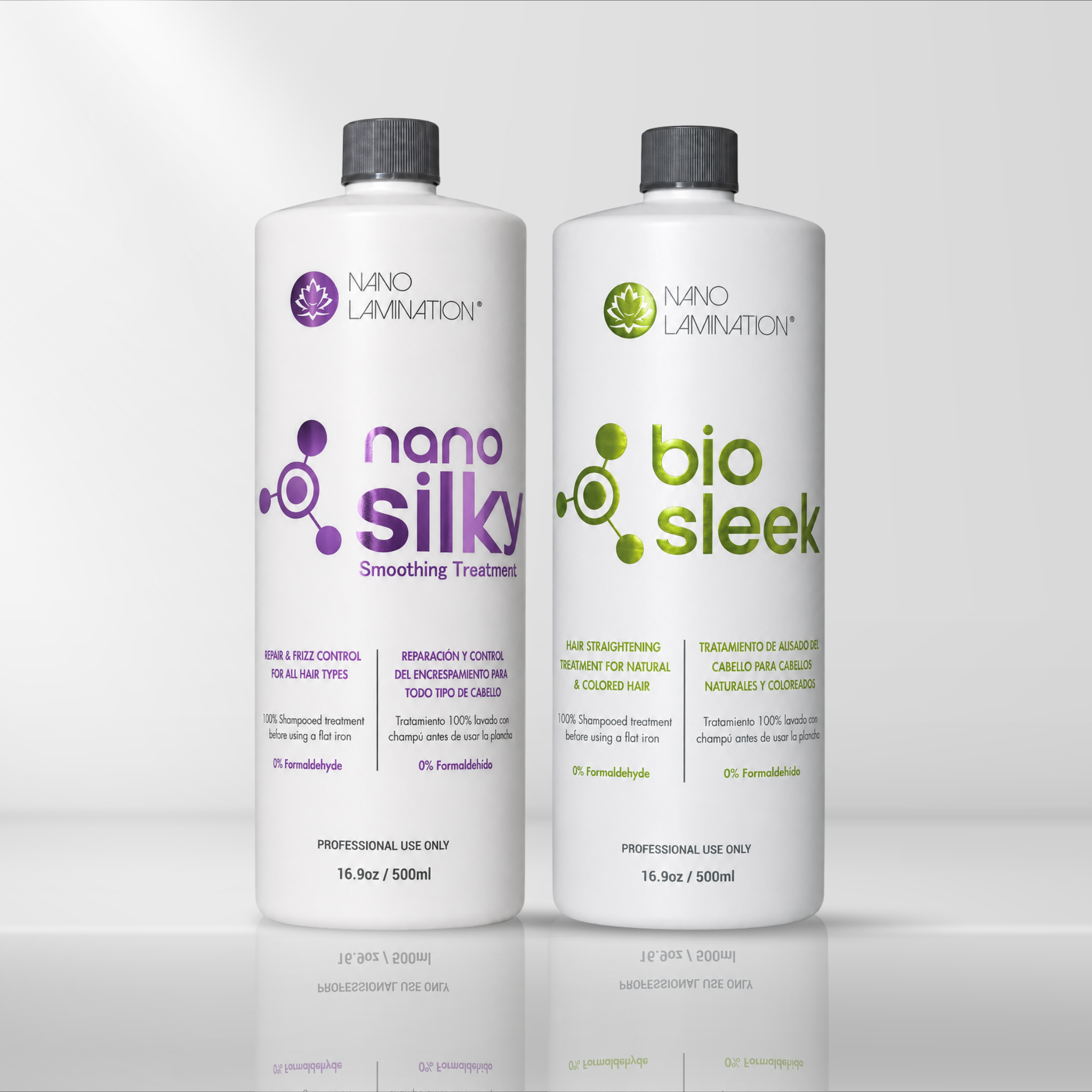 Bio Sleek + Nano Silky for Bleached Hair