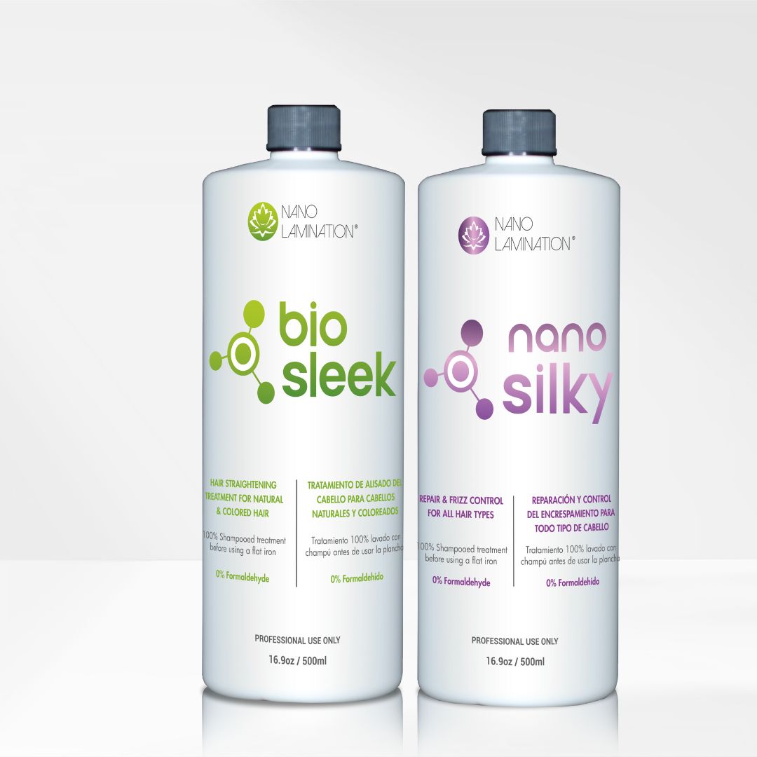 Bio Sleek + Nano Silky for Bleached Hair