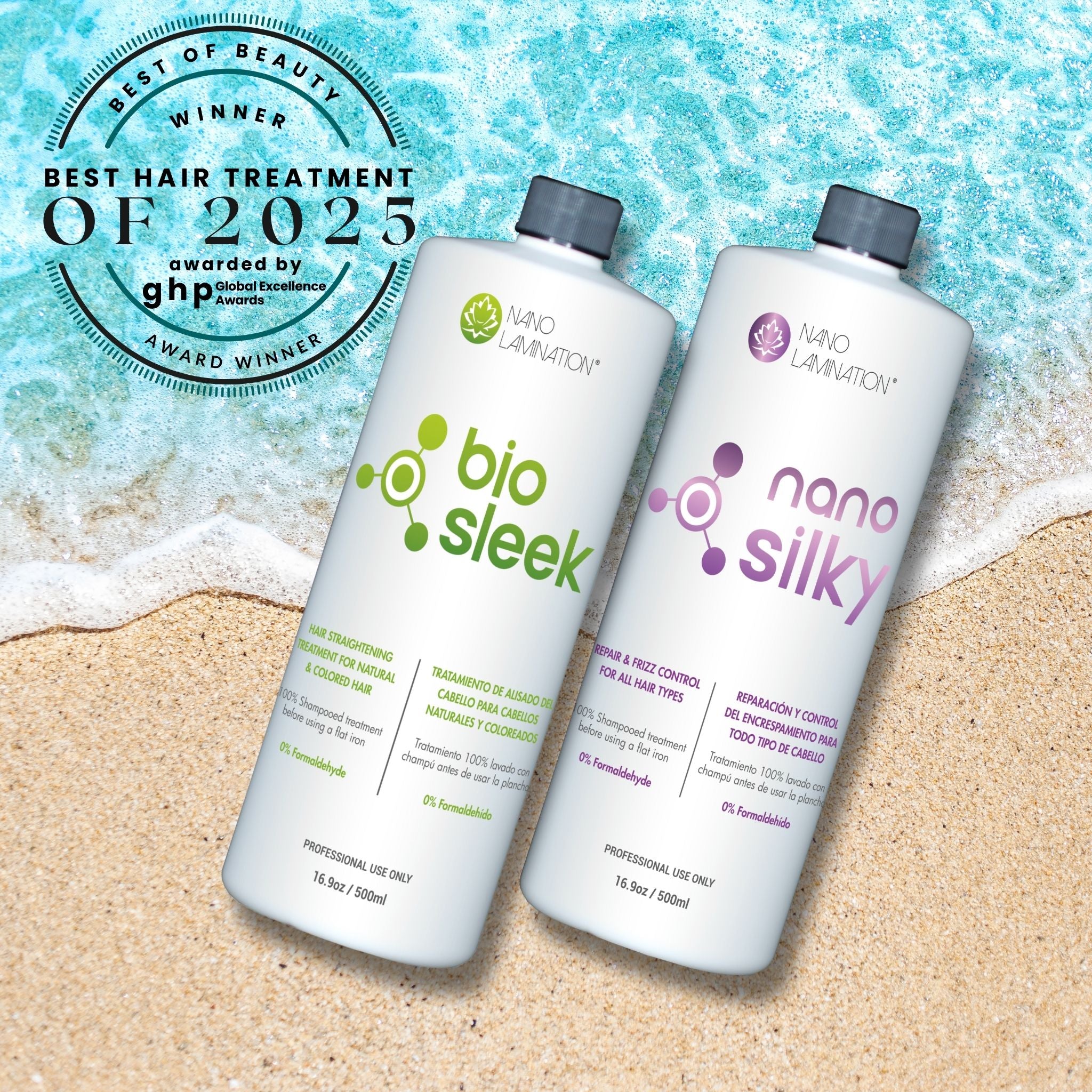 Bio Sleek + Nano Silky for Bleached Hair