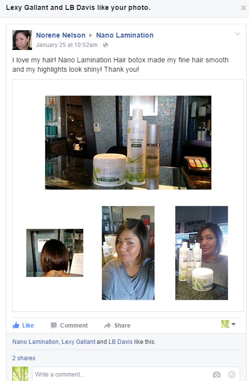 Nano Mousse Treatment